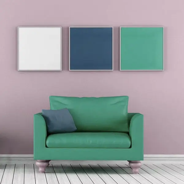 Furniture·sque: Interior with sofa